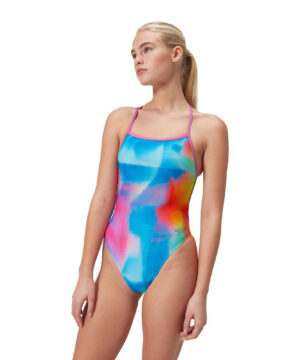 Speedo Allover Digital Vback sundbolur
