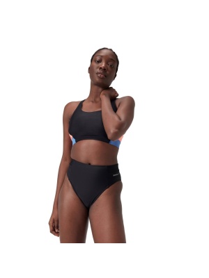 Speedo Solid High Waist bikini buxur