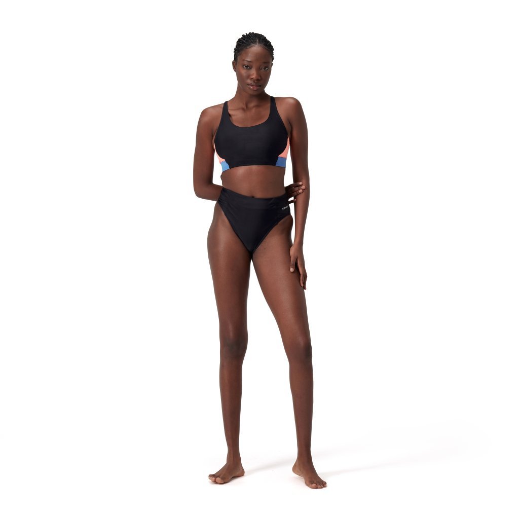 Speedo Solid High Waist bikini buxur - Image 3