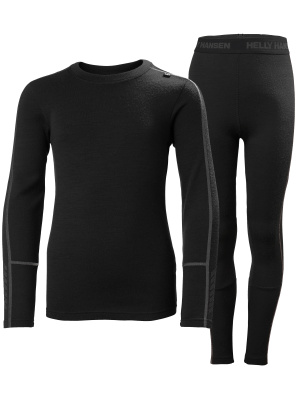 Helly Hansen Jr Lifa Merino ullarsett