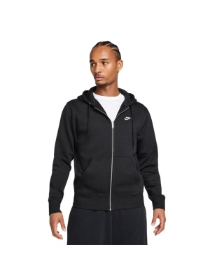 Nike Club Fleece rennd hettupeysa